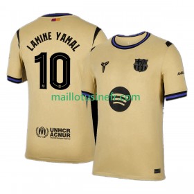 Maillot de Foot FC Barcelone Lamine Yamal 10 UCL Extérieur 2025-26